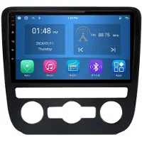 RoverOne Autoradio 4G+64G Bluetooth CarPlay Android Auto Navigation GPS pour Volkswagen Scirocco 3 Mk3 2008-2014 B