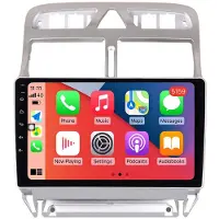 RoverOne Autoradio Bluetooth CarPlay Navigation GPS pour Peugeot 307 2001 - 2013