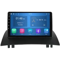 RoverOne Autoradio 4G+64G Bluetooth CarPlay Android Auto Navigation GPS pour Renault Megane 2 2002 - 2009