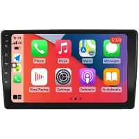 RoverOne Autoradio Bluetooth CarPlay Navigation GPS pour Audi A4 II 2 B6 III 3 B7 2000 - 2009 S4 2002 - 2008 RS4 2005 - 2009