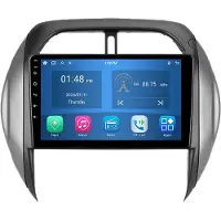 RoverOne Autoradio 4G+64G Bluetooth CarPlay Android Auto Navigation GPS pour Toyota RAV4 2003 - 2005