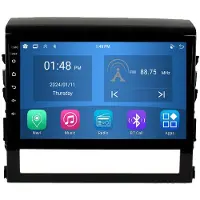 RoverOne Autoradio 4G+64G Bluetooth CarPlay Android Auto Navigation GPS pour Toyota Land Cruiser 200 11 2015 - 2020