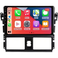 RoverOne Autoradio Bluetooth CarPlay Navigation GPS pour Toyota Vios XP150 2013 - 2020