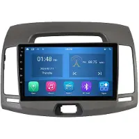 RoverOne Autoradio 4G+64G Bluetooth CarPlay Android Auto Navigation GPS pour Hyundai Elantra 4 HD 2006 - 2012