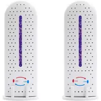 Melitt 2X Sécheur D'Air Salle de Bain Chambre à Coucher Déshumidifiant Absorbeur D'Humidité Recyclable Garde-Robe Déshumidificateur Intérieur Portable