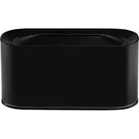 Melitt Diffuseur D'Huiles Essentielles USB, Simulation de Flamme, Humidificateur D'Air de Bureau, Aromathérapie, Noir.