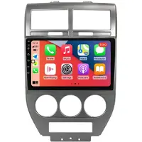 RoverOne Autoradio Bluetooth CarPlay Navigation GPS pour Jeep Compass 1 MK 2006 - 2010