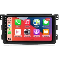 RoverOne Autoradio Bluetooth CarPlay Navigation GPS pour Mercedes Benz Smart 2005 - 2010