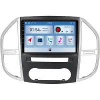 RoverOne 6G+128G Lecteur Multimédia Voiture Autoradio CarPlay Bluetooth Android Radio GPS pour Mercedes Benz Vito 3 W447 2014-2020