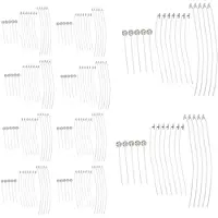 Melitt Mèche de Bougie Naturelle à Faible Fumée de 600 Pièces Séries ûrMèche de Pré-Cire de Cire, Kit de Fabrication Bougies