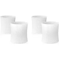 Wella Filtre de Remplacement pour Humidificateur 4 Pièces pour Humidificateur de Chevet et de Chambre D'Enfant à Baldaquin, Filtre Anti-Humidité pour