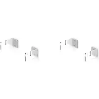 Melitt 2X Présentoir à Couteaux En Acrylique Collection de Couteaux à Lame Fixe Porte-Présentoir à Couteau Unique Décoration Rustique pour la Maison