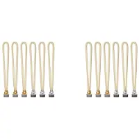 Melitt 12 Pièces Mèche Catalytique Remplacement Lampe à Huile Mèche Remplacement Mèche Catalytique Contrôle de L'Air Catalytique Brûleur Lampes Mèche