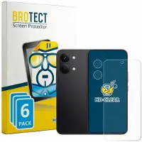 BROTECT Protection Clair (6 pcs, Xiaomi Poco X8 Pro), Téléphone portable : film de protection, Transparent