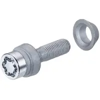 McGard Ensemble de serrures de jante Original, modèle 60, clé SW19, longueur 37 mm, compatible avec les modèles JEEP WRANGLER III (JK) et DODGE Nitro (SUV)