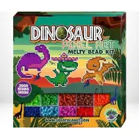 SPLAT PLANET Dinosaurier-Bügelperlen-Set