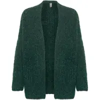 Culture Cardigan 'Brava' vert chiné