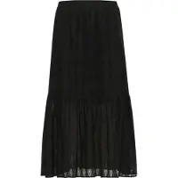 Cream Jupe 'Billie' noir