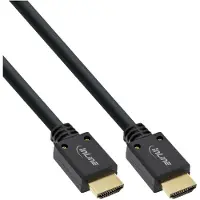 InLine 17901P câble HDMI 1 m HDMI Type A (Standard) Noir