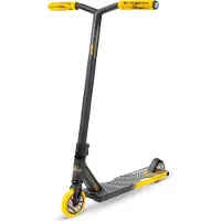 Madd Gear MGP Whip Elite Stuntstep noir/orange - trottinette freestyle pour jeunes cascadeurs avec roues de 110 mm et pont léger en aluminium