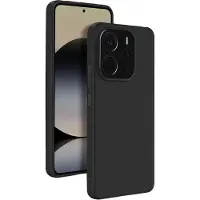 Mayaxess Coque pour Xiaomi Redmi Note 14 4G Silicone Souple Revêtement Fin Noir