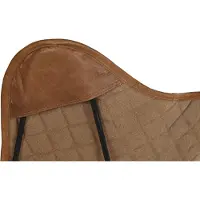 DKD Home Decor Chaise de salle à manger - DKD Home Decor - Vintage - Métal - Cuir - Marron