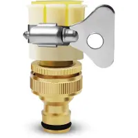 OEM Adaptateur universel pour tuyau d'arrosage - double - 1/2 et 3/4 pouces