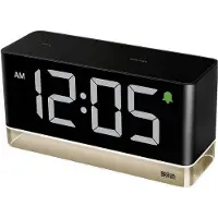 Braun Réveil numérique à LED BC 27 BEU