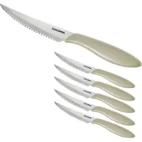 Tescoma Couteau à steak PRESTO 12 cm, 6 pcs, beige