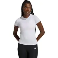 Adidas T-shirt fonctionnel 'PWR ESS' blanc / blanc cassé