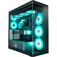 Arctic Boîtier Case Xtender Noir Verre Transparent - Midi/Mini-tour - Midi/Mini-tour - ATX