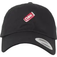 Mister tee Casquette 'Coke Can Dad' rouge feu / noir / blanc