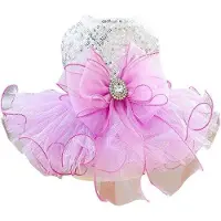 OEM Jupe de princesse de luxe pour chiots et chatons