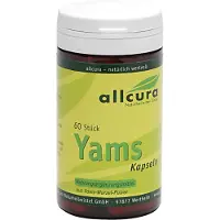 Allcura Gélules d'igname 250 mg Poudre d'igname 60 pc