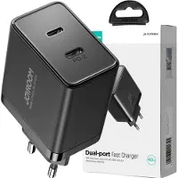 JOYROOM Chargeur rapide Jr-Tcf09 2X Usb-C 40W - Noir