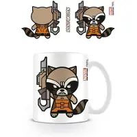 Pyramid Marvel Kawaii (Rocket Racoon) Mug, Tasse, Multicolore