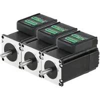 OEM Moteur pas à pas, boucle de régulation fermée, couple et vitesse améliorés, lot de 3 pièces