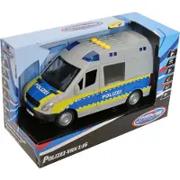 Speedzone Großhandel GmbH - Ware Van de police avec Light &Sound, friction, 1:16 Autres