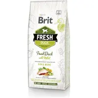Brit Fresh duck with millet active run &amp; work - Canard frais &amp; millet pour chiens actifs - 2,5 kg