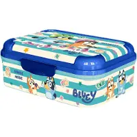 Euromic Boîte à Repas - 1,4 L - Bleu av. Imprimé - - UneTaille - Boîte à Repas