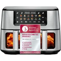 Rommelsbacher FRH 2650, Friteuse, Noir, Argent