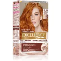 L`Oreal Paris Paris Universal Nudes Excellence Creme Colour Care 8UR Universal Light Copper
