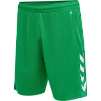 Hummel Pantalon de sport vert / blanc