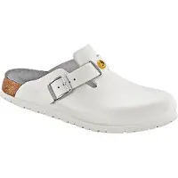 Birkenstock Hommes, Sandales, Boston Normal, Blanc, (47)