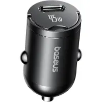 Baseus PrimeTrip VP2 Chargeur de voiture 45 W USB-C vers USB-C 60 W noir - 1 m