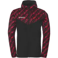Uhlsport Progressive 28 Multi Full Zip Sweatshirt Noir 6-7 Years Enfants