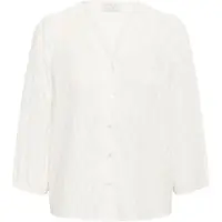 Kaffe Chemisier 'Gabriela' blanc