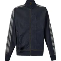 Adidas Veste mi-saison 'Firebird Adicolor' bleu fumé / bleu foncé
