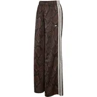 Adidas Originals Pantalon de survêtement Firebird Satin Snake Print - Marron, Marron