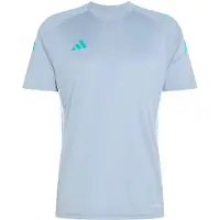 Adidas T-Shirt fonctionnel 'Tiro 26 Essentials' turquoise / gris basalte